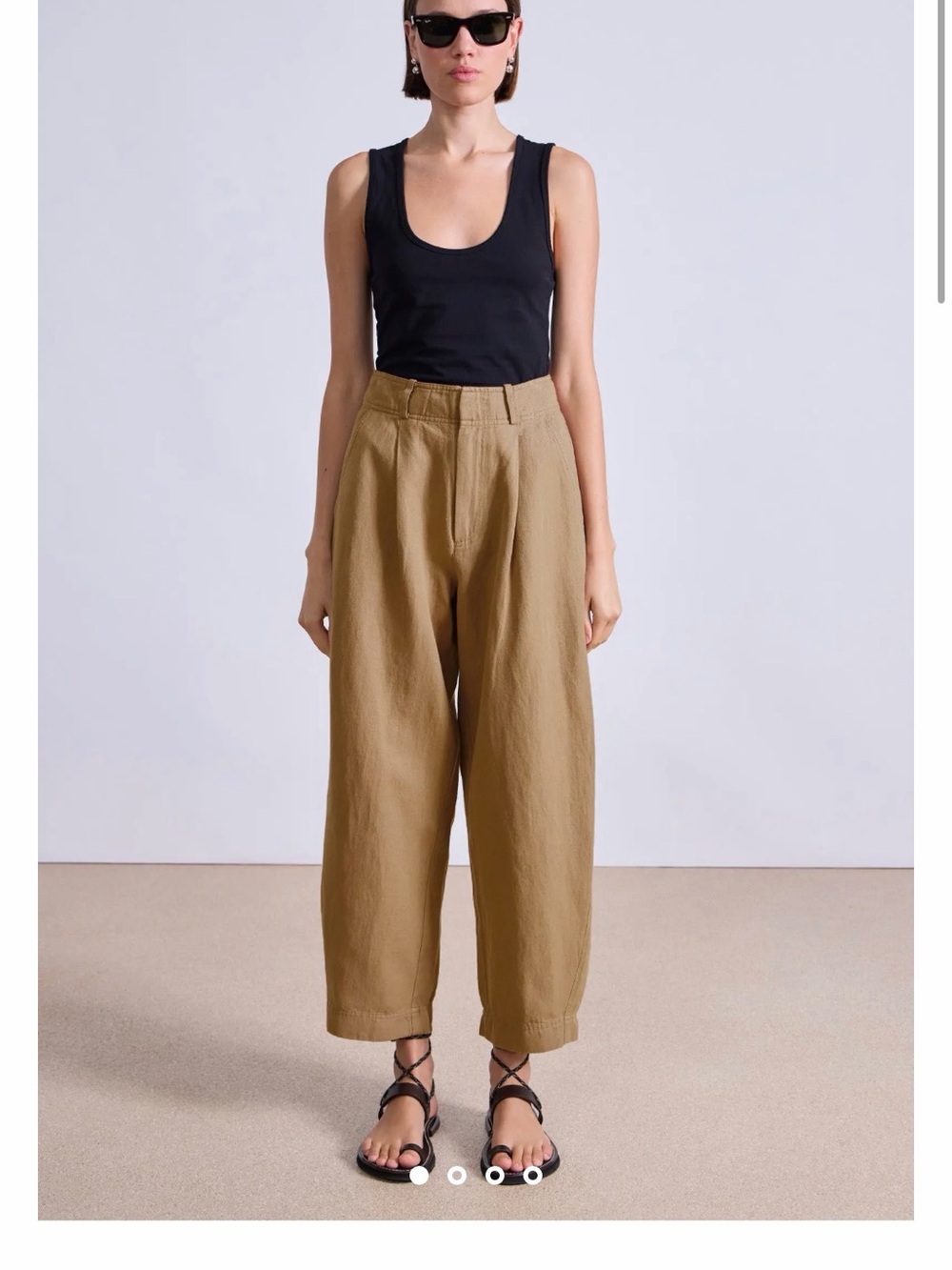 Apiece Apart Bari Pants in Oak